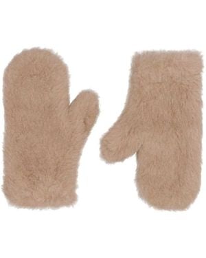Max Mara Mxaombrato4 Gloves - White