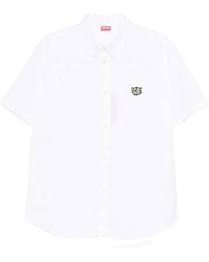 KENZO Classic Short-Sleeve Shirt - White