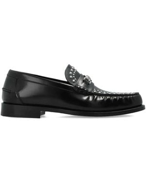 Versace Medusa '95 Studded Loafers - Black