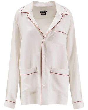 Tom Ford Silk Shirt - White