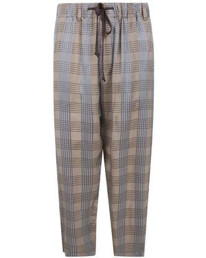 Uma Wang Gorlitz Pigiama Pants - Gray