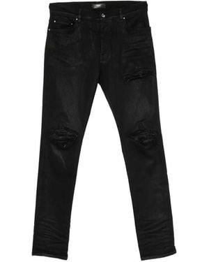 Amiri Distressed-Effect Jeans - Black