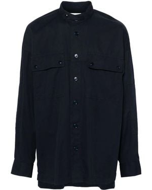 Dries Van Noten Cotton Shirt - Blue