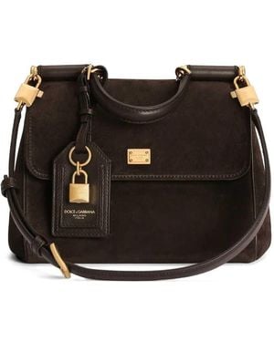 Dolce & Gabbana Small My Sicily Bag - Black