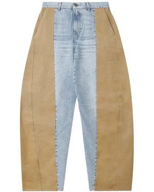 Haikure Clyde Marfa Panelled Jeans - White