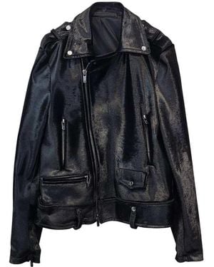 Salvatore Santoro Biker Jacket - Black