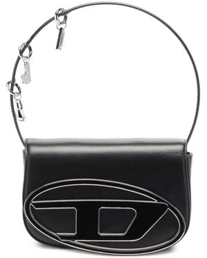 DIESEL 1Dr Oval D Shoulder Bag - Black