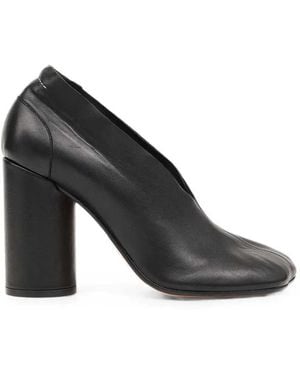 MM6 by Maison Margiela Anatomic Court Shoes - Black