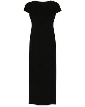 KHAITE Basile Long Dress - Black
