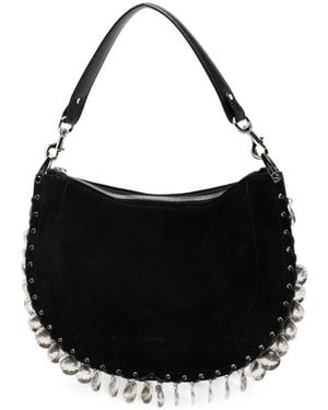 Isabel Marant Oskan Shoulder Bag - Black
