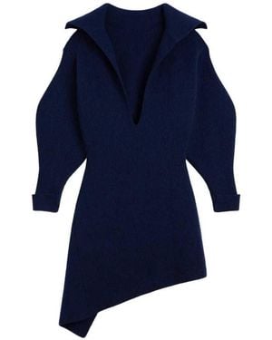 Givenchy Wool And Cashmere Midi Dress - Blue