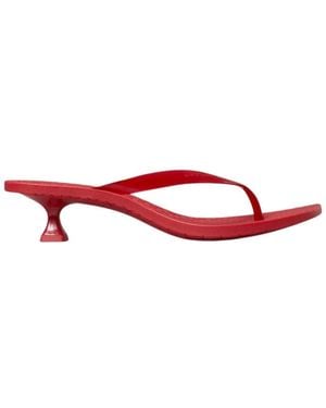 Tory Burch Jelly Heel Flip Flop 40Mm - Red