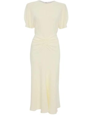 Victoria Beckham Bela Midi Dress - White