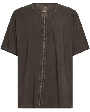 Uma Wang T-Shirt With Detailed Stitching - Gray