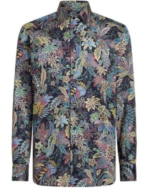 Etro Printed Shirt - Blue