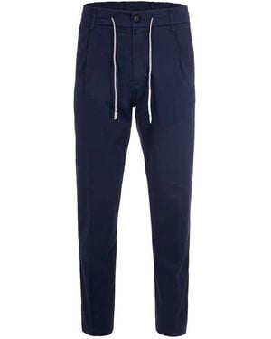 Eleventy Drawstring Pants - Blue