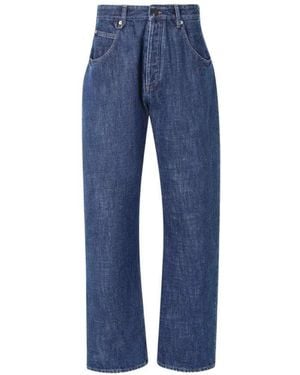Jacquemus Tempo De-Nîmes Denim Pants - Blue