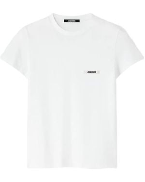 Jacquemus T-Shirt With Logo - White
