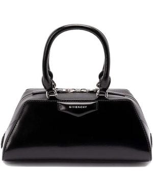 Givenchy Antigona East-West Mini Tote Bag - Black
