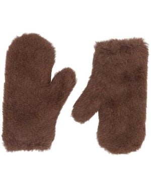 Max Mara Mxaombrato4 Gloves - Brown