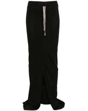 Rick Owens Long Skirt - Black
