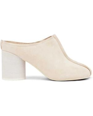 MM6 by Maison Margiela Anatomic Mules - White