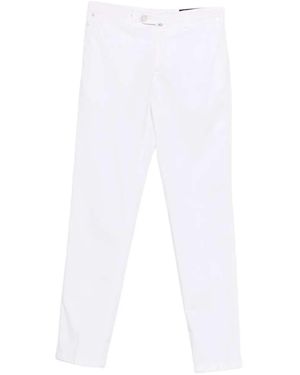 Kiton Buttoned Pants - White