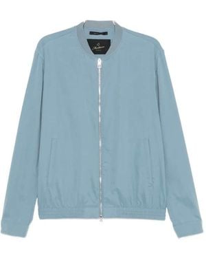 Montecore Zip-Up Bomber Jacket - Blue