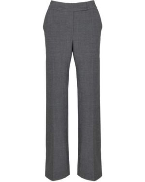 Raquel Diniz Eliana Straight-Leg Trousers - Grey