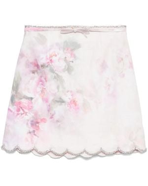 Zimmermann Crush Minonkirt - Rosa