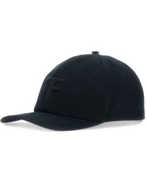 Tom Ford Tf Logo Hat - Blue