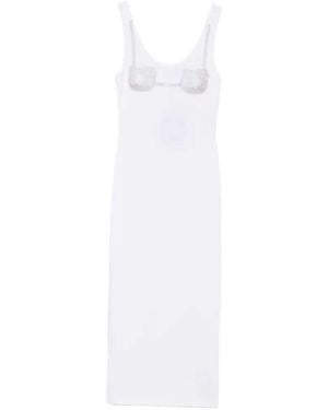 Gcds X Hello Kitty Crystal Embellished Dress - White