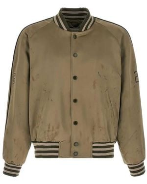 Golden Goose 'journey' Bomber Jacket - Green
