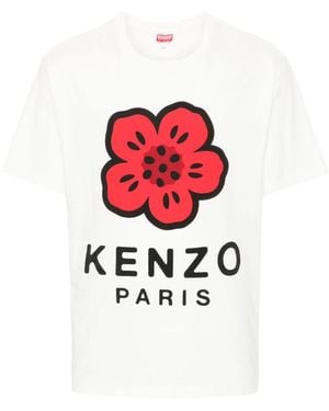 KENZO Cotton T-Shirt - Red