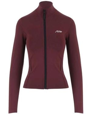 Autry High-Neck Jumper - Purple