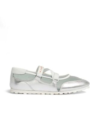 Marni Velcro Trainers - White