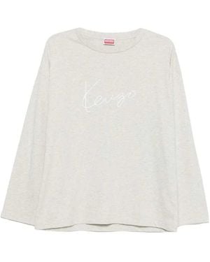 KENZO Signature Logo T-Shirt - White