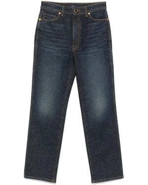 KHAITE Abigail Straight Jeans - Blue