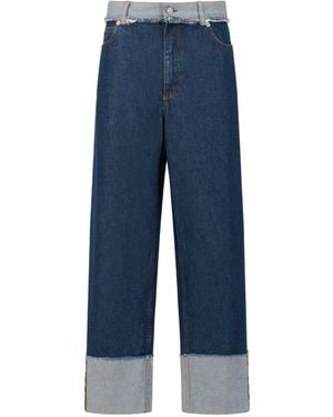 Marni Cuffed Jeans - Blue