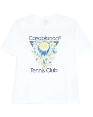 CASABLANCA T-Shirt - Blue