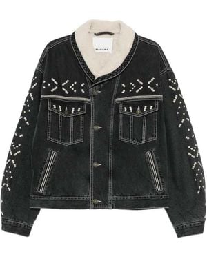 Isabel Marant Jackson Denim Jacket - Black