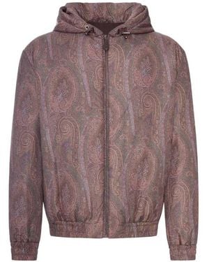 Etro Arnica-Style Bomber Jacket - Brown