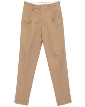 Lardini Patimur Pleated Trousers - Natural