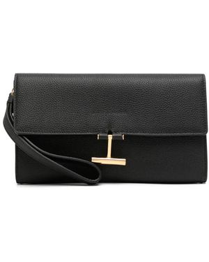 Tom Ford Tara Clutch - Nero