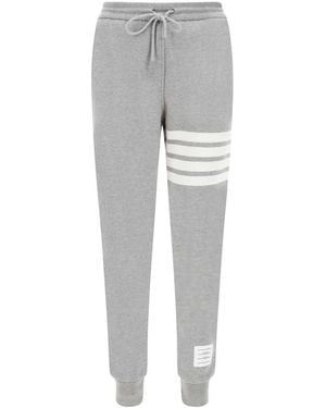 Thom Browne Striped Sweatpants - Gray
