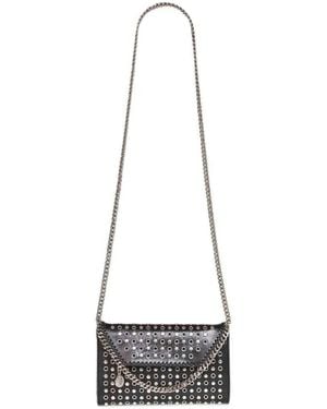 Stella McCartney Falabella Wallet With Chain - White