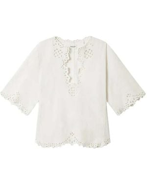 Isabel Marant Cotton Top - White