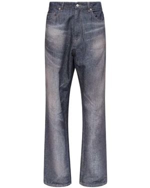 MM6 by Maison Margiela Faded-Effect Jeans - Blue