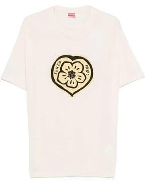 KENZO Floral Graphic T-Shirt - White
