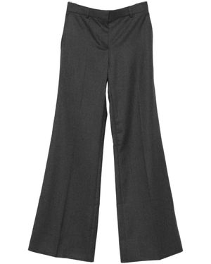 パンツ STELLA McCARTNEY Charcoal Wool Pant STELLA MCCARTNEY Pleated wool-twill wide-leg pants | NET-A